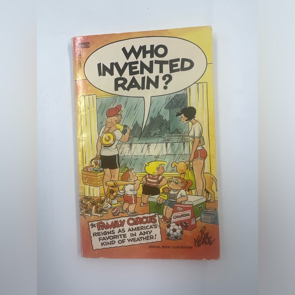 Family Circus Who Invented Rain Book Paperback
